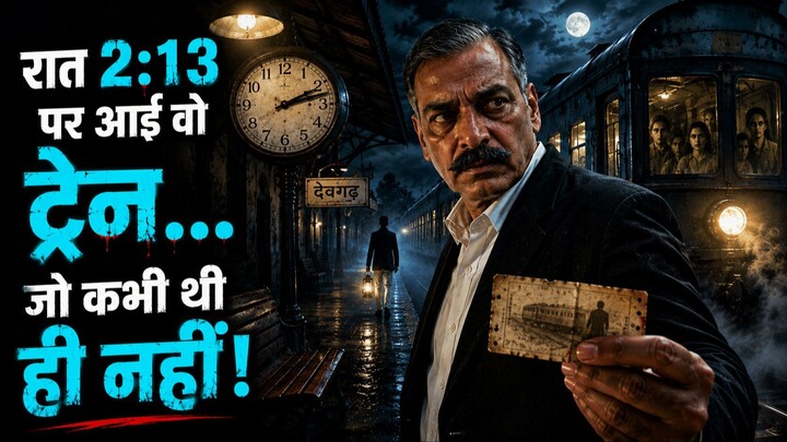 रात 2:13 पर आई वो Train… जो कभी थी ही नहीं!