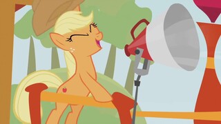 Applejack hát bài "Build the Barn" không có giọng hát