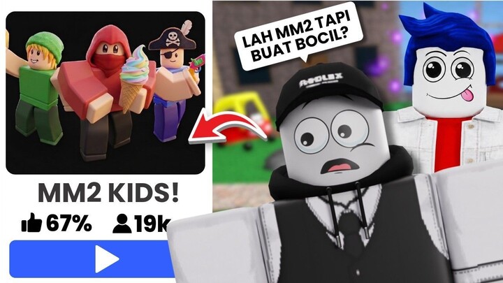 COBAIN MM2 TAPI VERSI BUAT ANAK KECIL LAH MALAH PEGANG ES KRIM