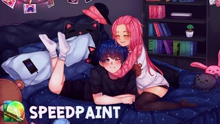 Speedpaint Sai v.2 | Happy aniversary 2 years