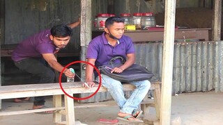 วิธีหยุดการแกล้งคนสูบบุหรี่! Stop Smoking Funny Prank (ตอนที่ 7) โดย Dhamaka Furti