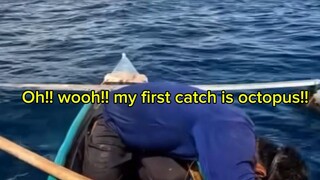 catching octopus and cuttlefish