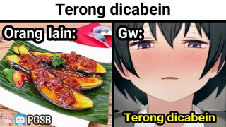 Terong dicabein