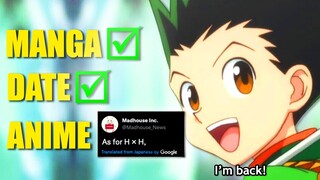 Everything You Need To Know About The Return of Hunter x Hunter!