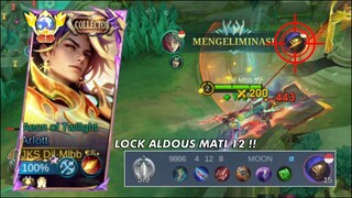 LOCK ALDOUS PAKAI ARLOTT SAMPAI MATI 12 WKWK !! ARLOTT DAMAGE BUILD TERSAKIT 2025 !! - MLBB