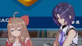 “粉色矮子！”“紫色肥狼！”