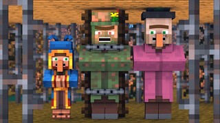 Wandering Trader Life 5: Zombie Villager - Minecraft Animation