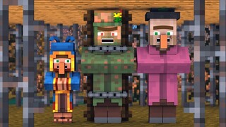 Wandering Trader Life 5: Zombie Villager - Minecraft Animation