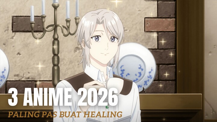 3 REKOMENDASI ANIME 2026 BUAT HEALING