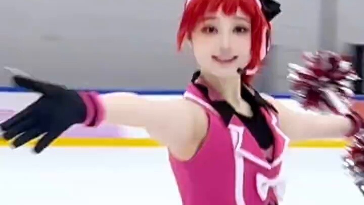 I encountered Harune-senpai training at the skating rink! !