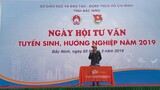 Thái Sơn Beatbox (Cựu SV ĐH FPT) biểu diễn tại Ngày hội tư vấn hướng nghiệp tỉnh Bắc Ninh