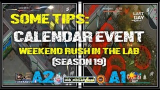 SOME TIPS FOR WEEKEND RUSH in the LAB | SEASON 19  - Last Day On Earth: Survival