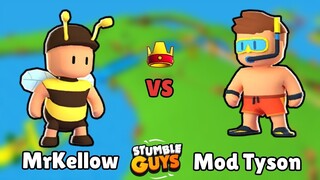 MrKellow vs Mod Tyson in Stumble Guys