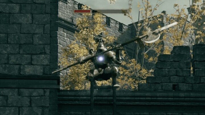 Being taunted by the Lost Knight