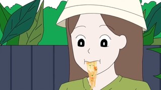 【中文】几厘米动画—恋爱后久违一人食