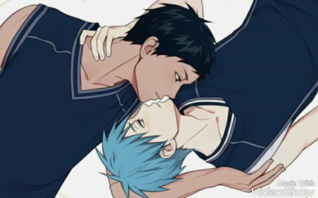 จูบ-คุโรโกะ×อาโอมิเนะ