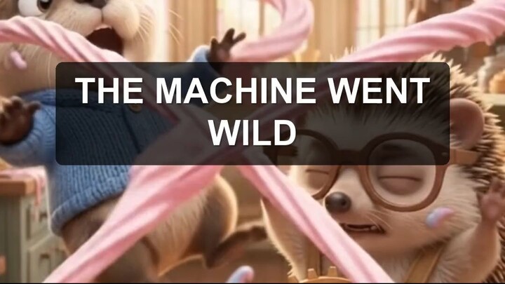 When Tiny Bakers Test a High-Pressure Loom... 🧁💥 (3D Short)