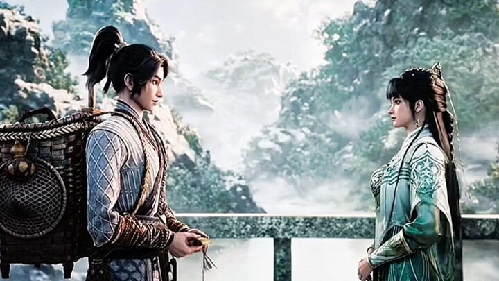 Sword of Coming S2 Episode 19 Chen Pingan Memberikan hadiah kepada Ruan Xiu