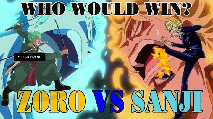 Zoro vs Sanji ? Pertarungan paling di  tunggu....