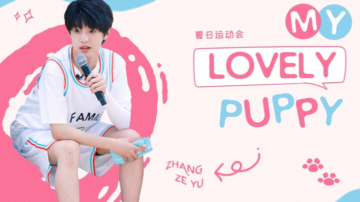 【Zhang Zeyu × Olimpiade Musim Panas】Anak anjing imut dan penuh semangat unjuk gigi di Olimpiade (ngg