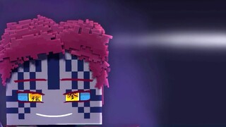 [Minecraft Animation] ดาบพิฆาตอสูร 猗窝座rig ทำซ้ำใน Minecraft