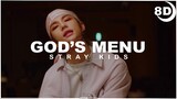[8D] Stray Kids(스트레이 키즈) - "神메뉴" (God's Menu) | BASS BOOSTED CONCERT EFFECT 8D | USE HEADPHONES 🎧
