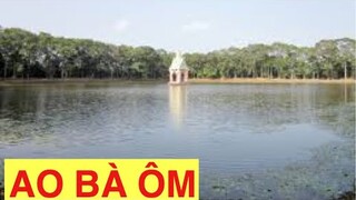 Tham Quan AO BÀ ÔM CỦA TP- TRÀ VINH - ăn món Bún Nước Lèo đặc sản TRÀ VINH