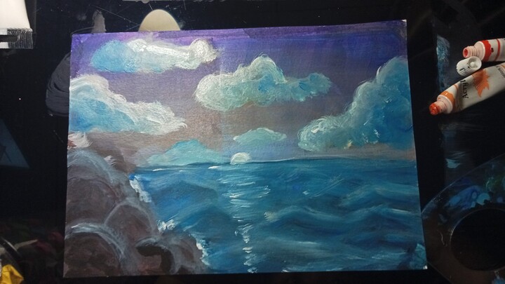 Painting akrilic | sea