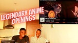 FIRST TIME REACTION TO 100 Legendary Anime Openings | DAMN! SO MANY ANIMES TO ACTUALLY SEE!!