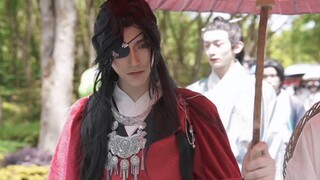 【天官赐福/花城/cos】执伞向你走来的花城主一枚鸭