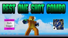 Blox Fruits - Chuyên mục One Shot Combo : Dark Dagger + God Human [Bounty Hunting]