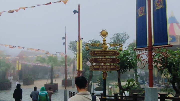cảnh chill sương mù