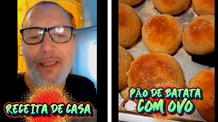 Pão de Batata com Ovo | Potato Bread with Egg