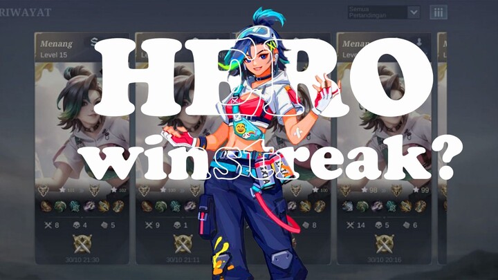 Main Rank Auto Mudah Pake Hero Ini!?