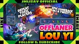 MAGE LOU YI Gameplay Tutorial as an OFFLANER Feat. BEST Build, Rotation and Comeback! #louyi #mlbb