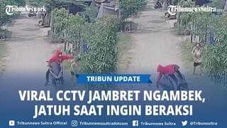 VIRAL Jambret Ngambek, Jatuh Usai Gagal Beraksi, Pelaku Emosi Memaki Korban, Motornya Disorot