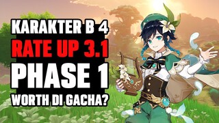 BOCORAN LAYLA DAN KARAKTER B4 RATE UP 3.1 - Genshin Impact