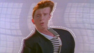 Rick Astley dengan Suara Fals