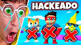 Me han HACKEADO...❌😱 skins PERDIDAS 😭!! (Mi ruina x100 Ruletas) - Stumble Guys TEKENDO