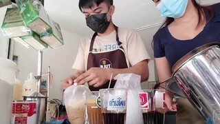 ชงง่ายขายไม่หยุดมือชาถุงกาแฟถุงกระดาษกับเมนูเดิมๆค่ะ ^กาแฟ โบว์^