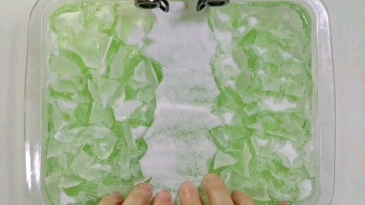 [DIY/Slime] Kem tuyết vỏ giòn, tiếng nghe quá đã