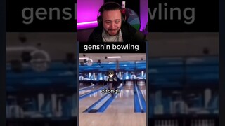 Genshin Impact Characters Bowling Is HILARIOUS