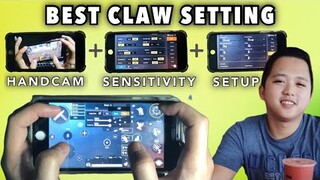 BEST 4 FINGER CLAW SETTINGS PUBG MOBILE (HANDCAM GAMEPLAY)