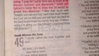 Daily Verse.                  Genesis 49:1-4