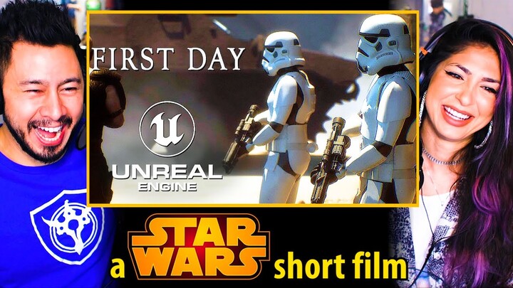STAR WARS - First Day UNREAL ENGINE 5 Short Film Reaction!