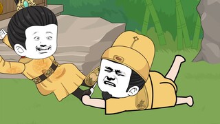 李世民想要拿回龙袍。