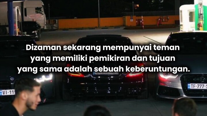 zaman sekarang punya teman yang memiliki pemikiran dan tujuan yang sama adalah sebuah keberuntungan