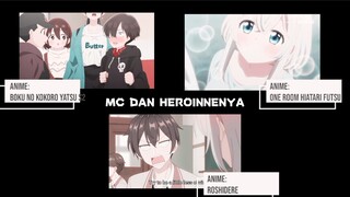 Sang MC dan heroinenya yang terlihat mesra🌹-Roshidere-One room  Hikari Futsuu-Boku no Kokoro yatsu