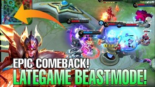 Freya Late Game is Unstoppable || EPIC COMEBACK || FREYA IS THE NEW META? | MLBB