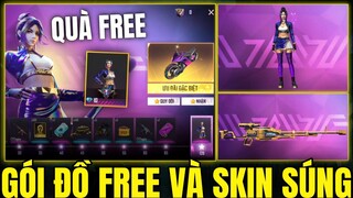 Free Fire - Sự Kiện Tặng FREE Gói Đồ Ban Nhạc Mới Và Skin Súng, Skin Súng Nâng Cấp Famas Quỷ Nguyệt
